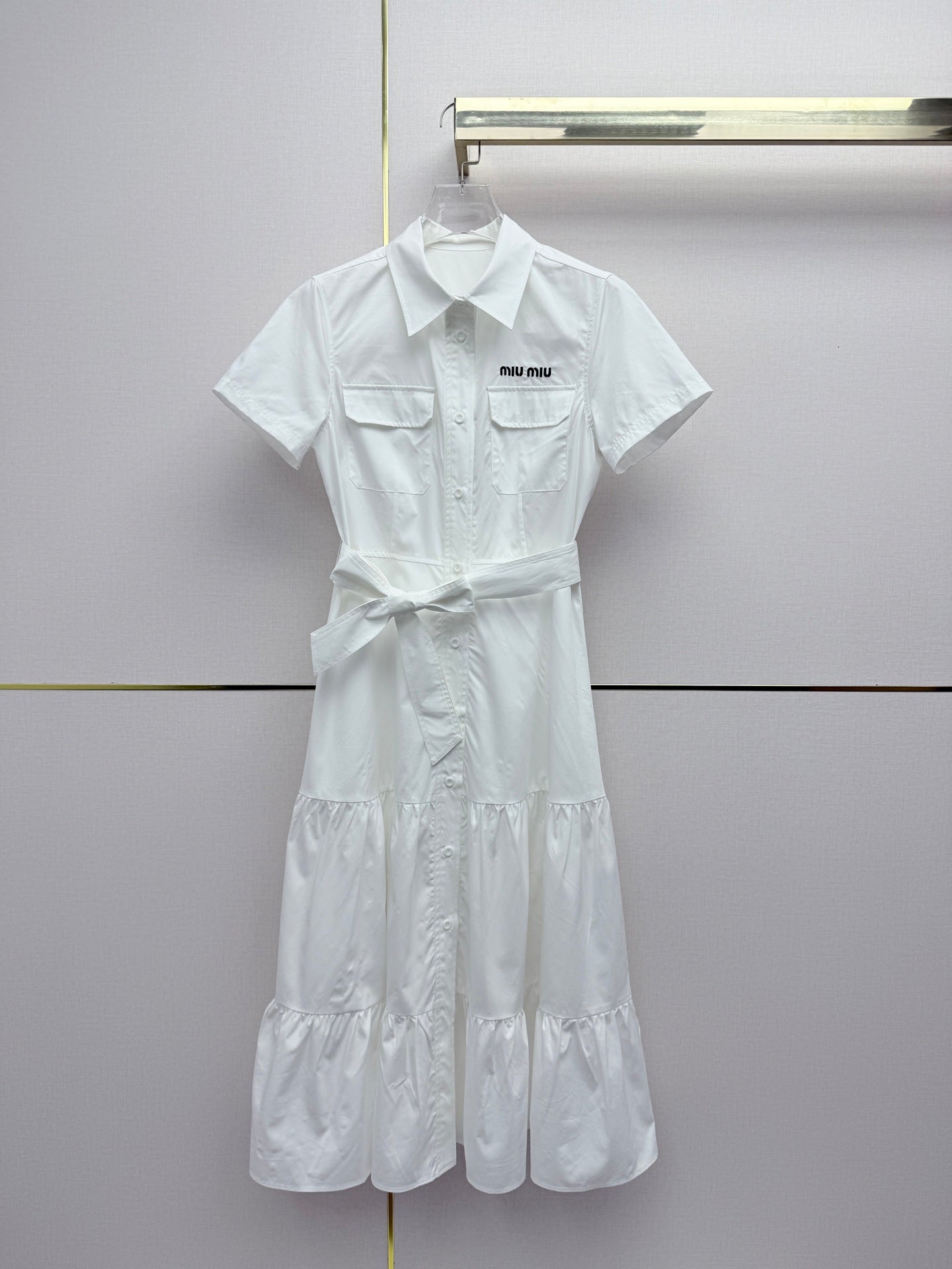 Collared Shirt Dress — 2026 Spring/Summer 👗✨(high-quality)