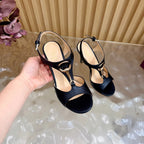 Buckle Thong Heeled Sandals — 2026 Spring/Summer 👠✨