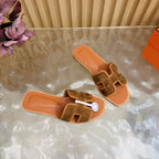 Woven Suede Strap Flat Sandals  🩴✨