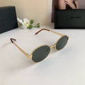 Oversized Metal Logo Sunglasses | New Style