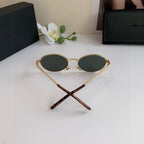 Oversized Metal Logo Sunglasses | New Style