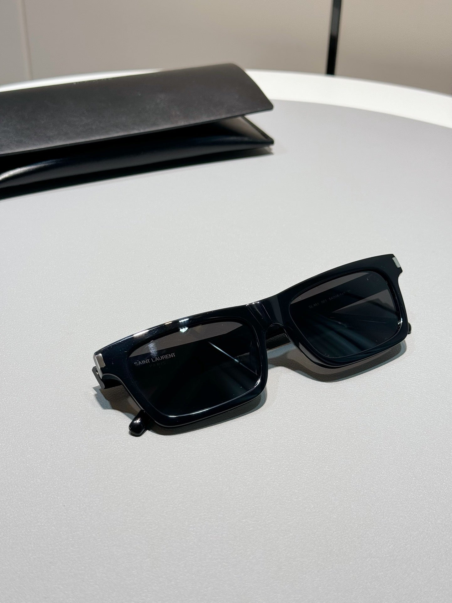 Acetate Black Frame Sunglasses | Unisex