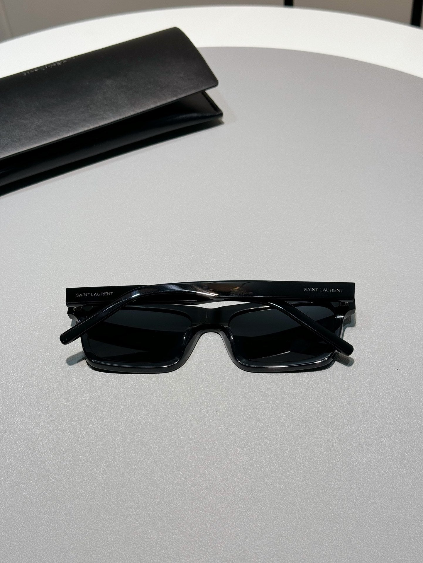 Acetate Black Frame Sunglasses | Unisex