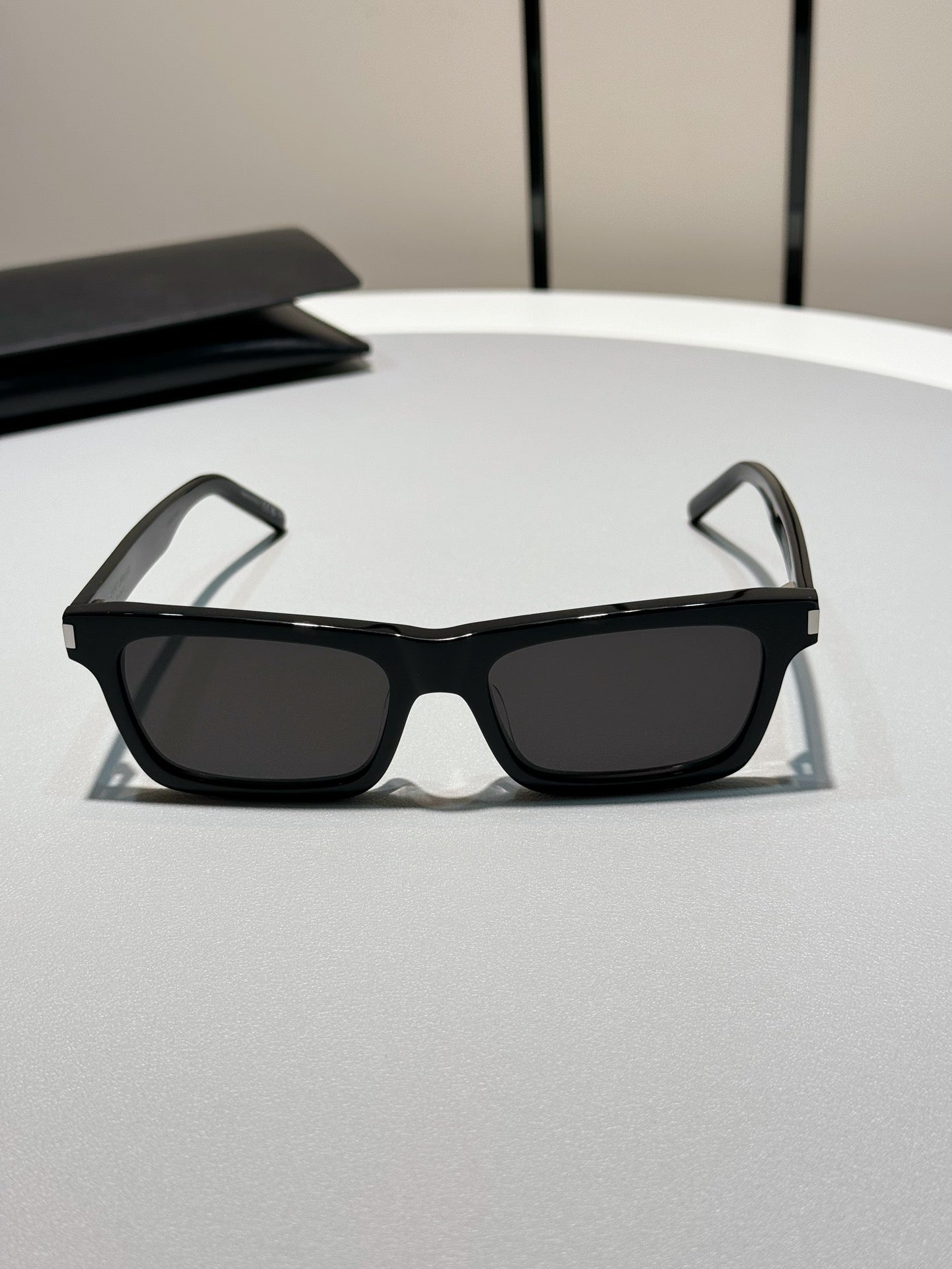 Acetate Black Frame Sunglasses | Unisex