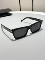 Acetate Black Frame Sunglasses | Unisex
