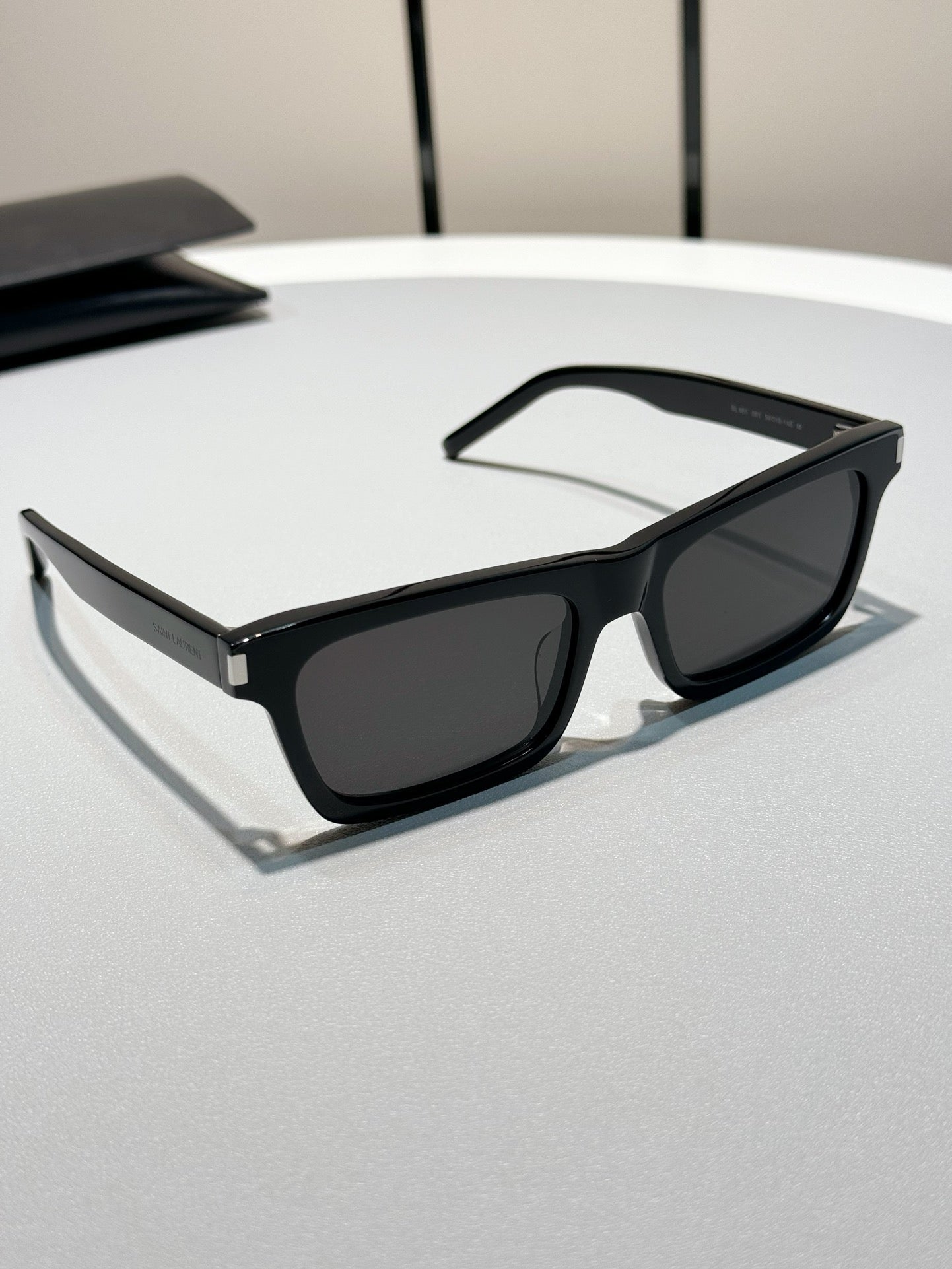 Acetate Black Frame Sunglasses | Unisex