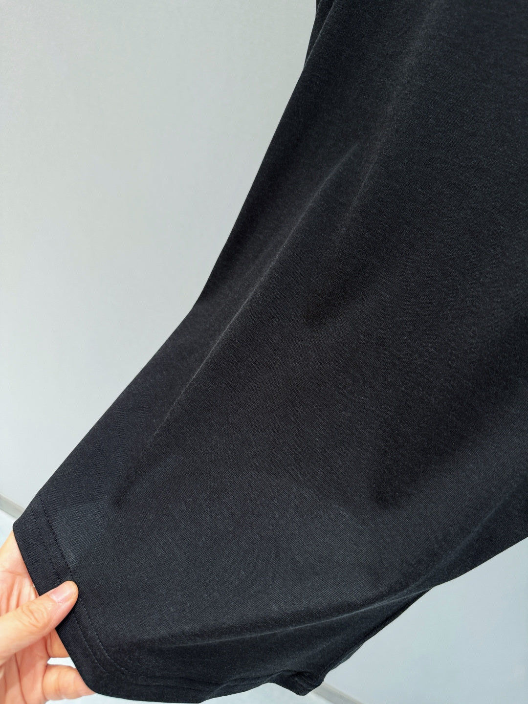 Letter Embroidered Slim Fit Tee