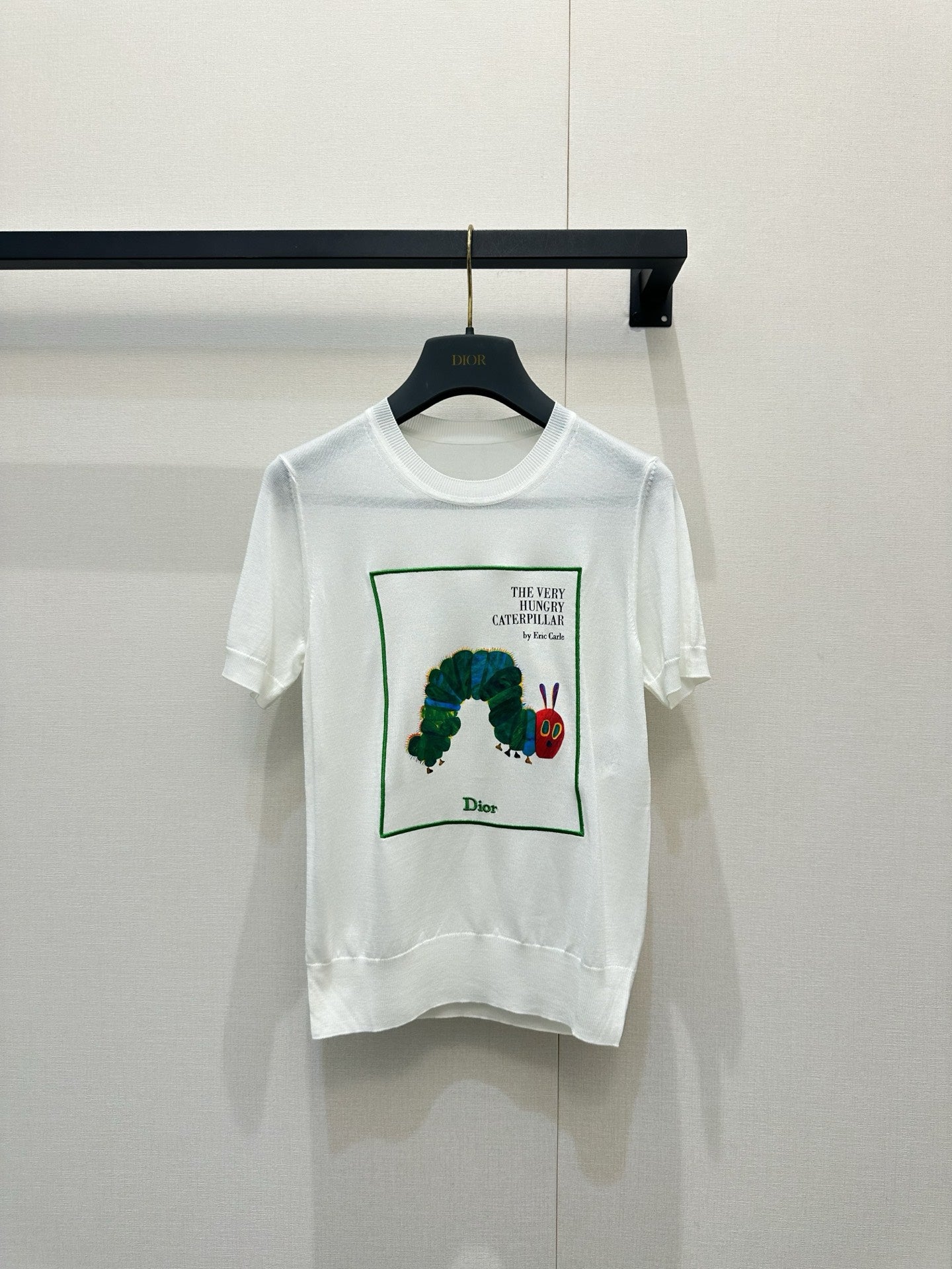 Caterpillar Print Knit Tee