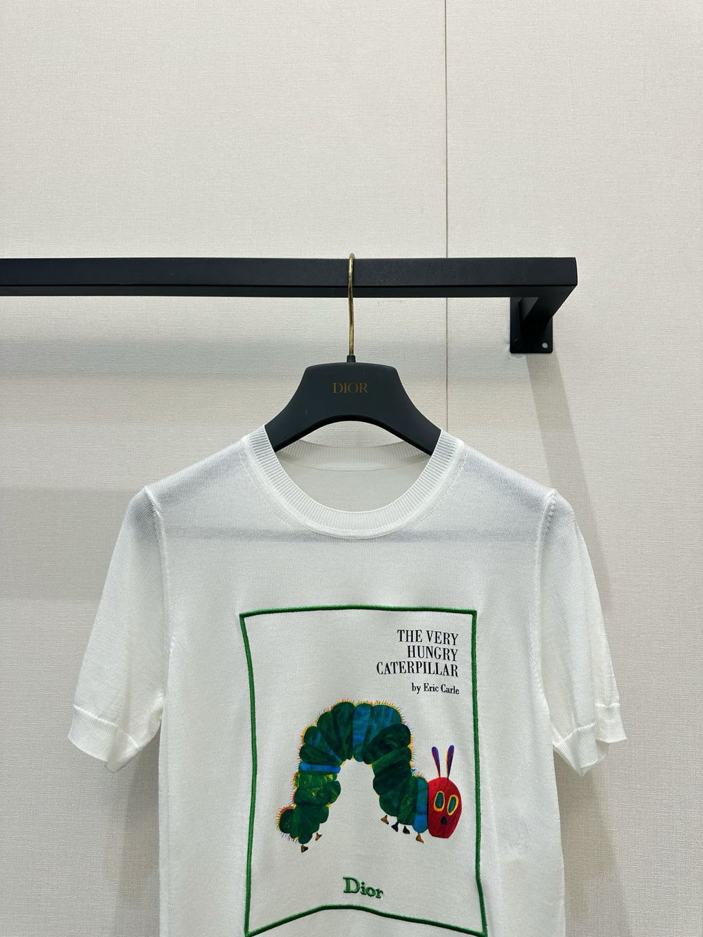 Caterpillar Print Knit Tee