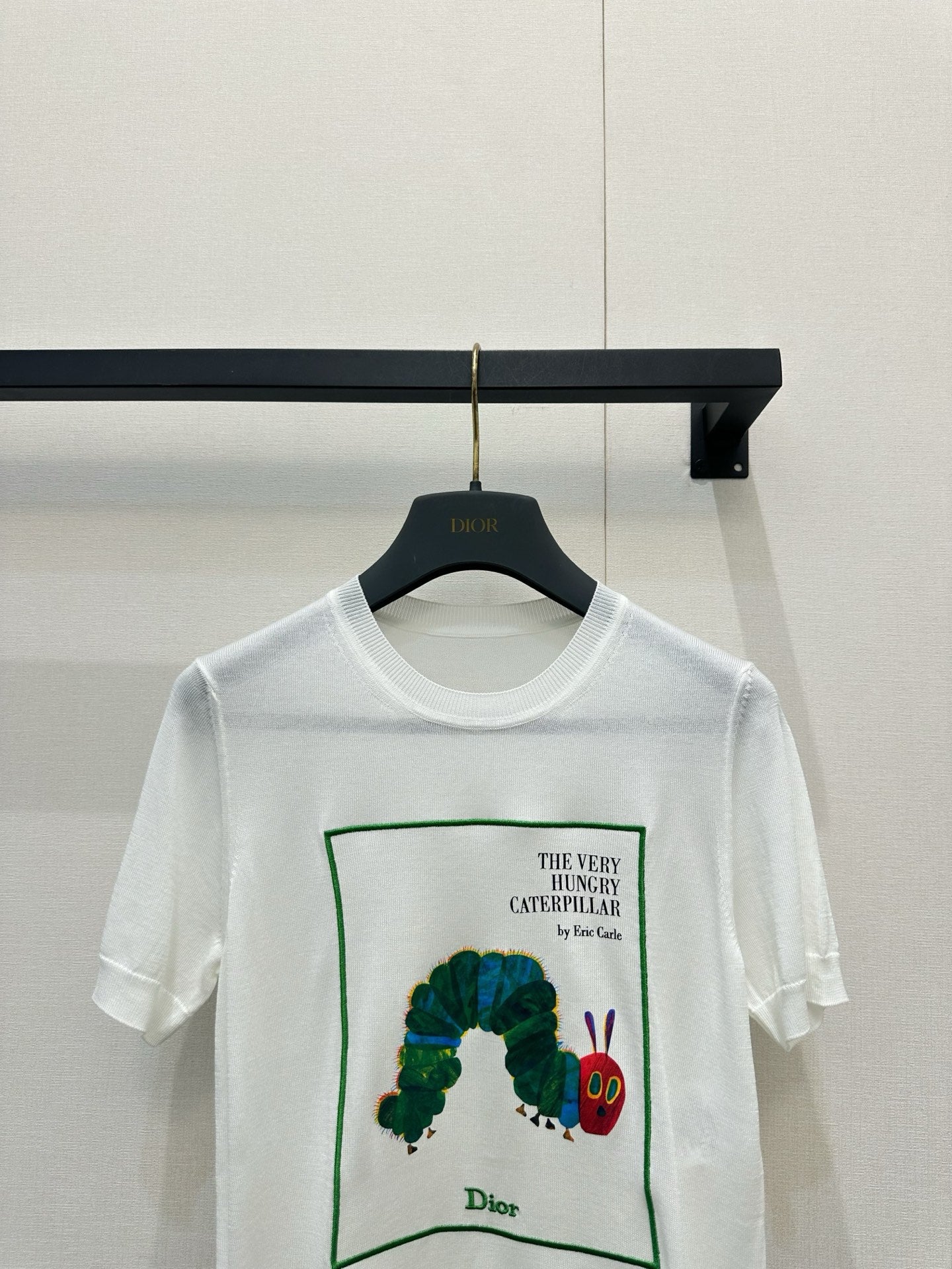 Caterpillar Print Knit Tee