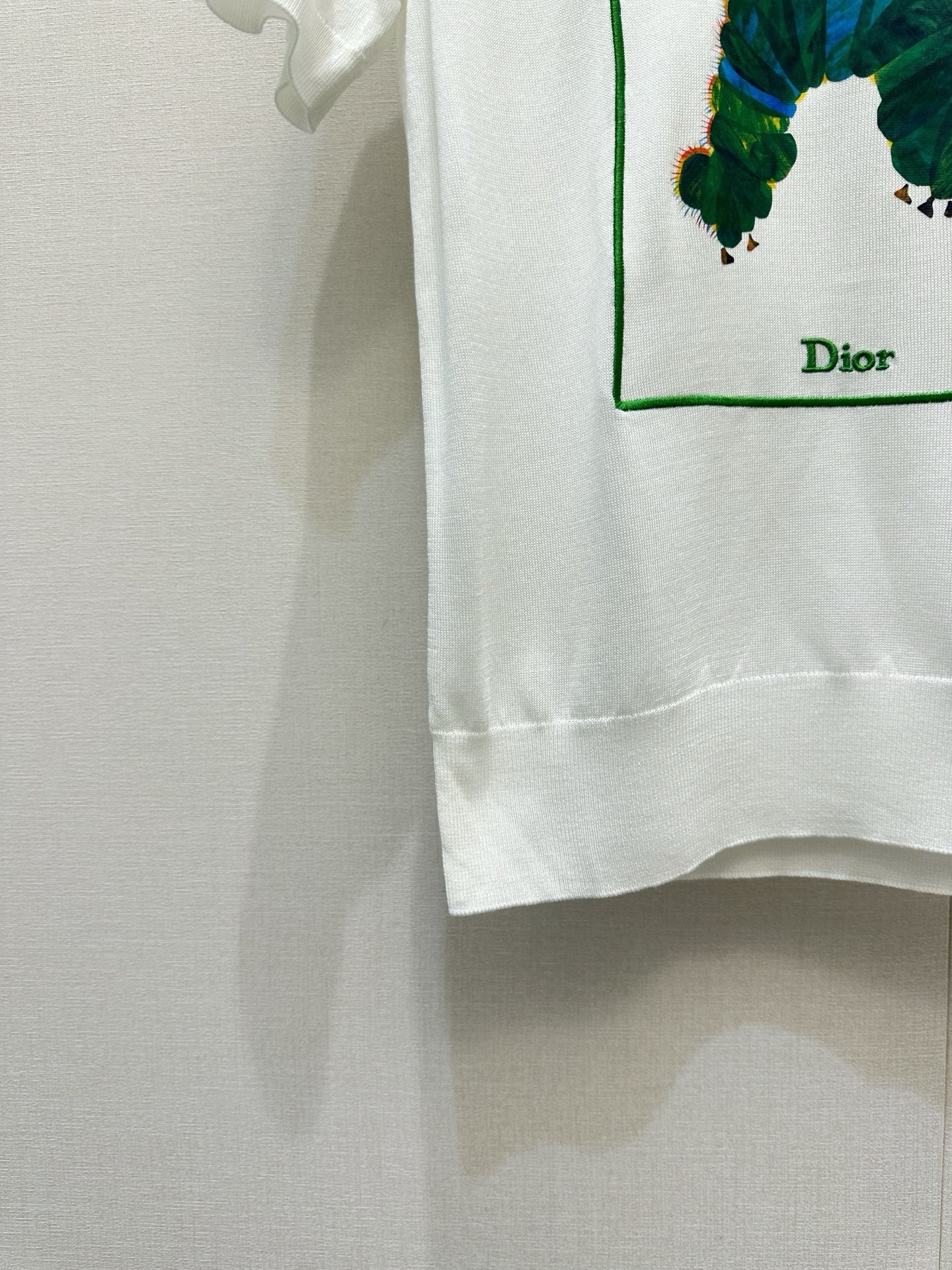 Caterpillar Print Knit Tee