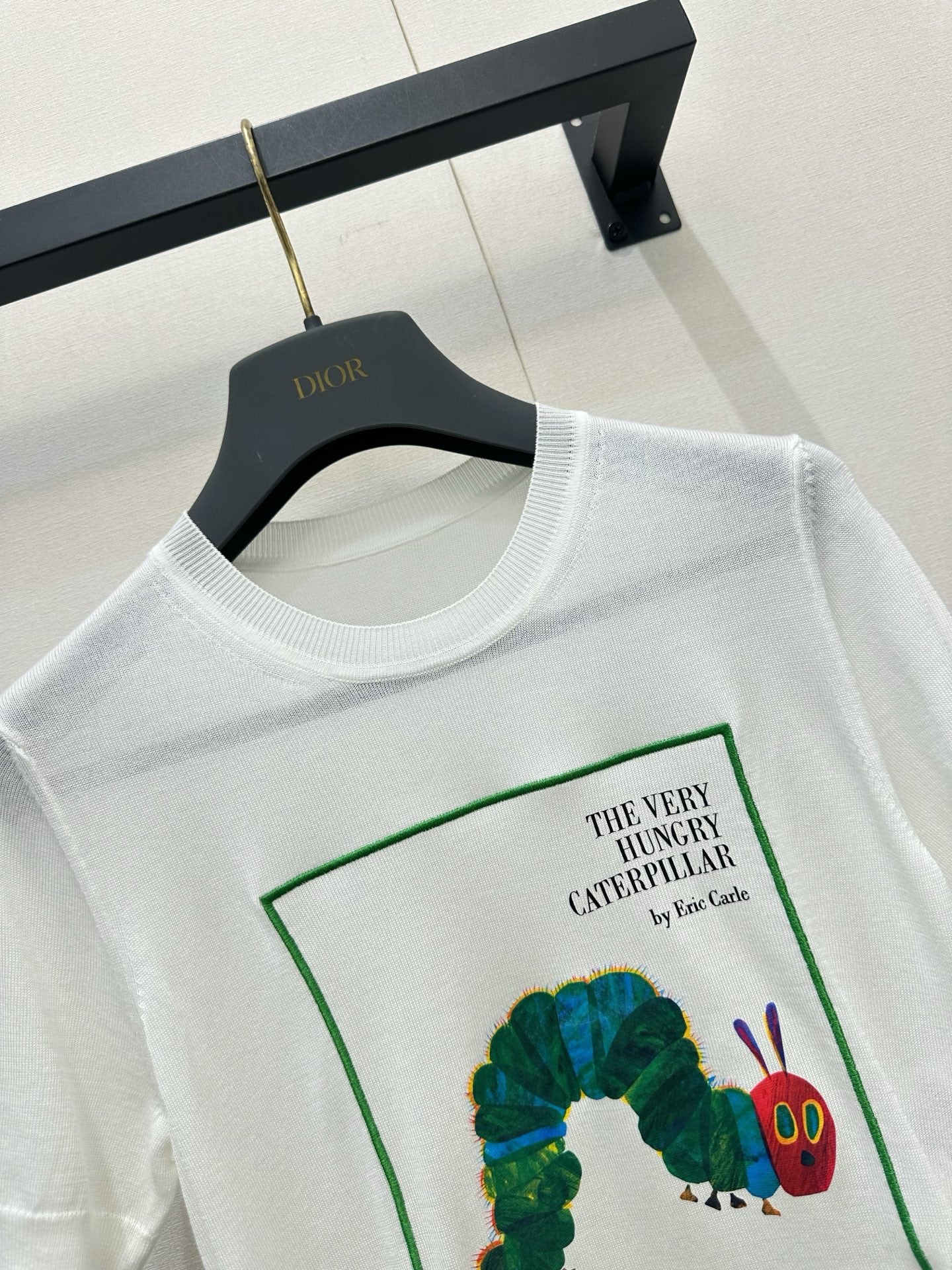 Caterpillar Print Knit Tee