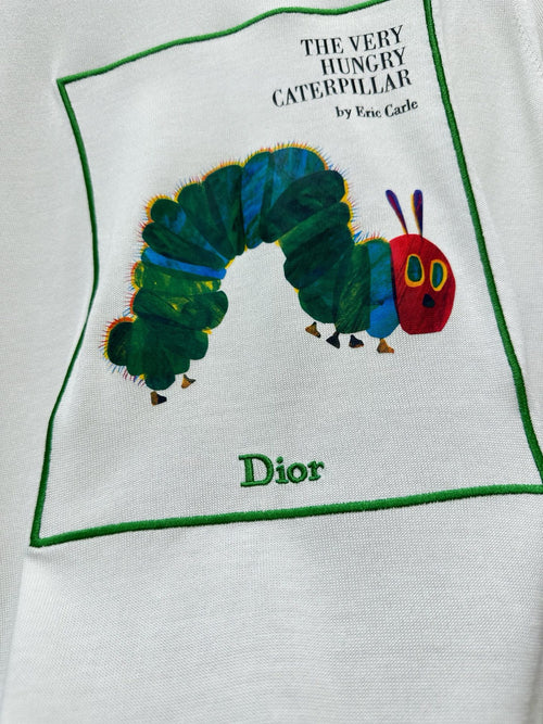 Caterpillar Print Knit Tee