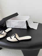 Premium Quality | Flip Flops | 26P | Calfskin & Lambskin