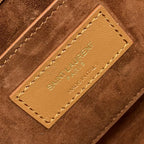 Y Crocodile-Embossed Clutch Bag (Premium quality)