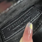 Y Crocodile-Embossed Clutch Bag (Premium quality)
