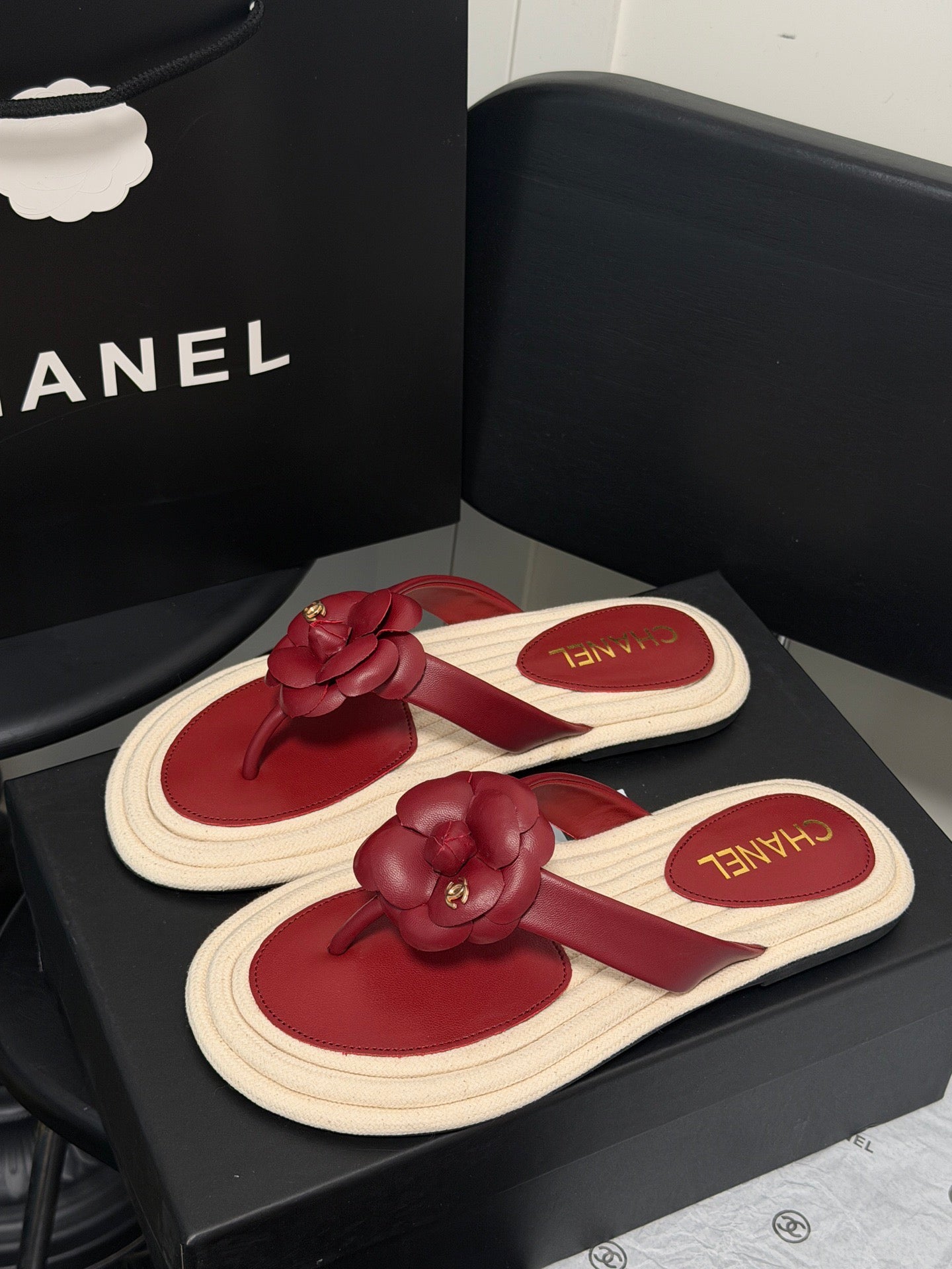 Camellia Thong Sandals