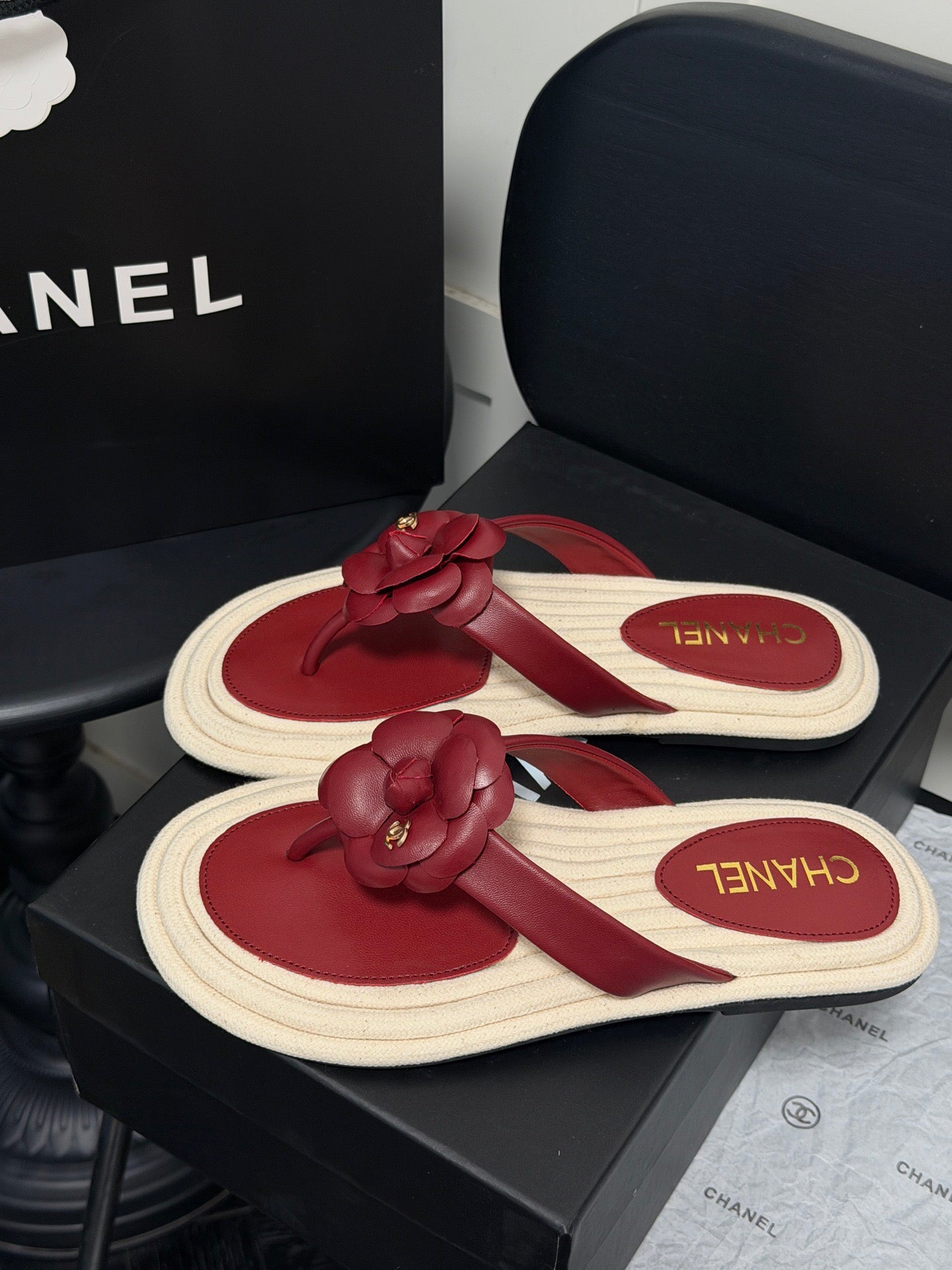 Camellia Thong Sandals