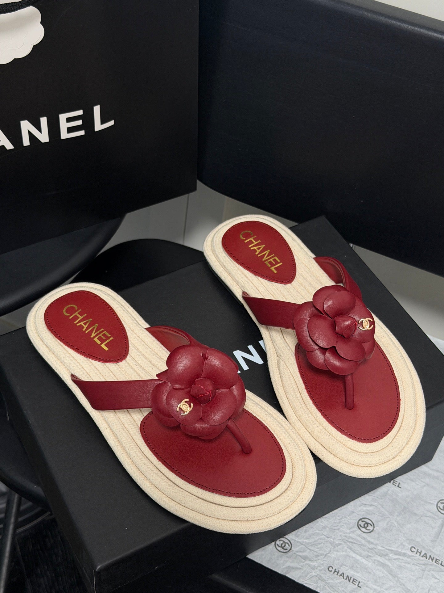 Camellia Thong Sandals