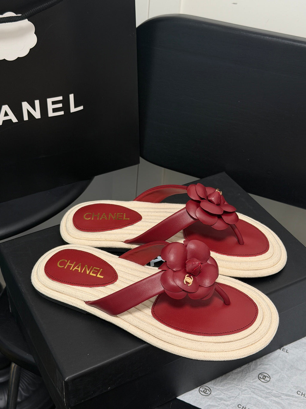 Camellia Thong Sandals