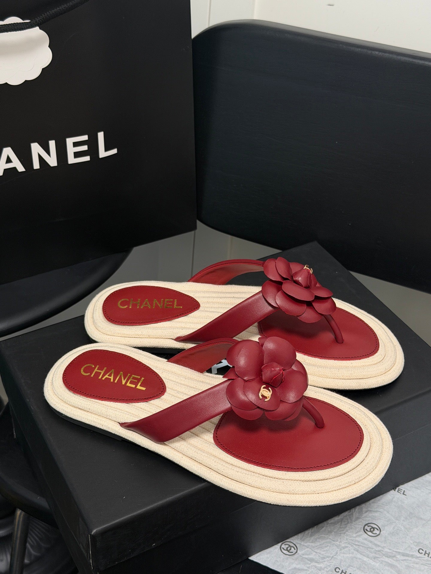Camellia Thong Sandals