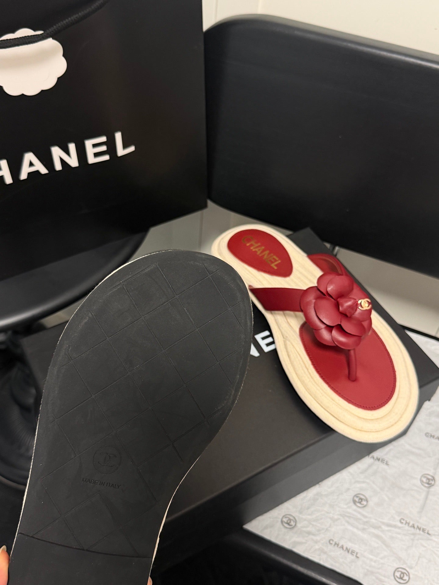 Camellia Thong Sandals
