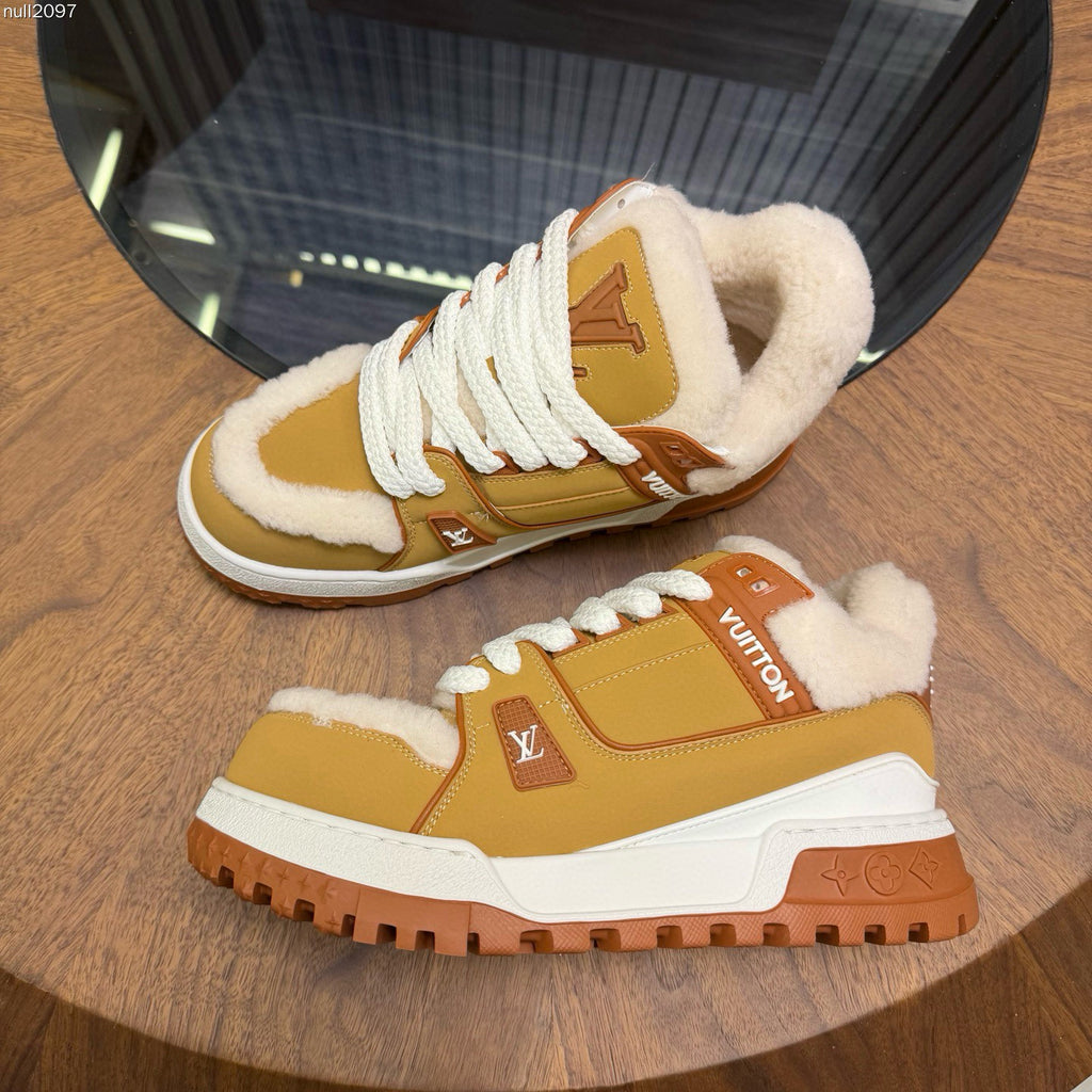 Monogram Embossed Trainer Sneakers | Unisex | Calfskin Leather