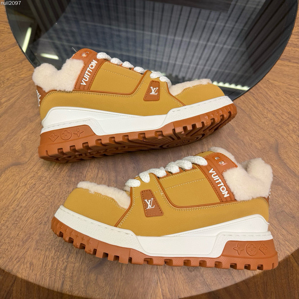 Monogram Embossed Trainer Sneakers | Unisex | Calfskin Leather