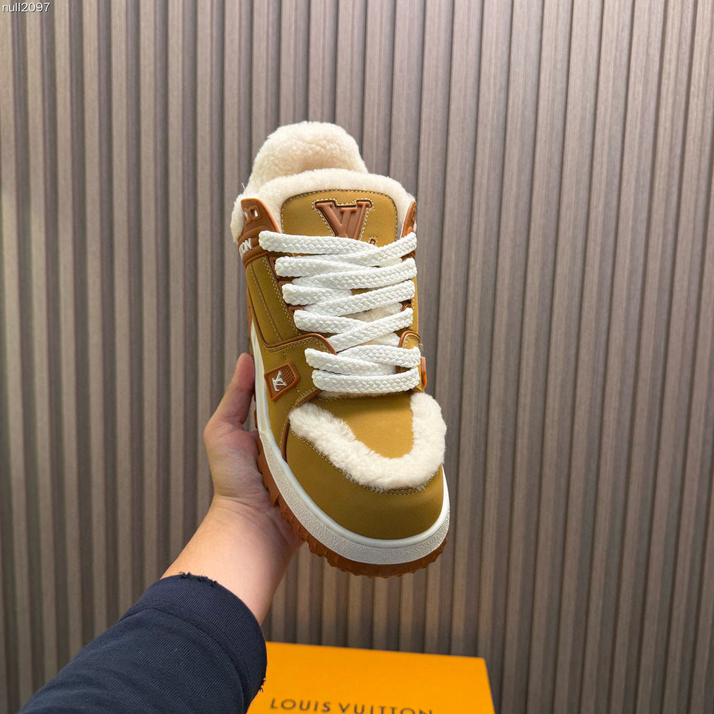 Monogram Embossed Trainer Sneakers | Unisex | Calfskin Leather