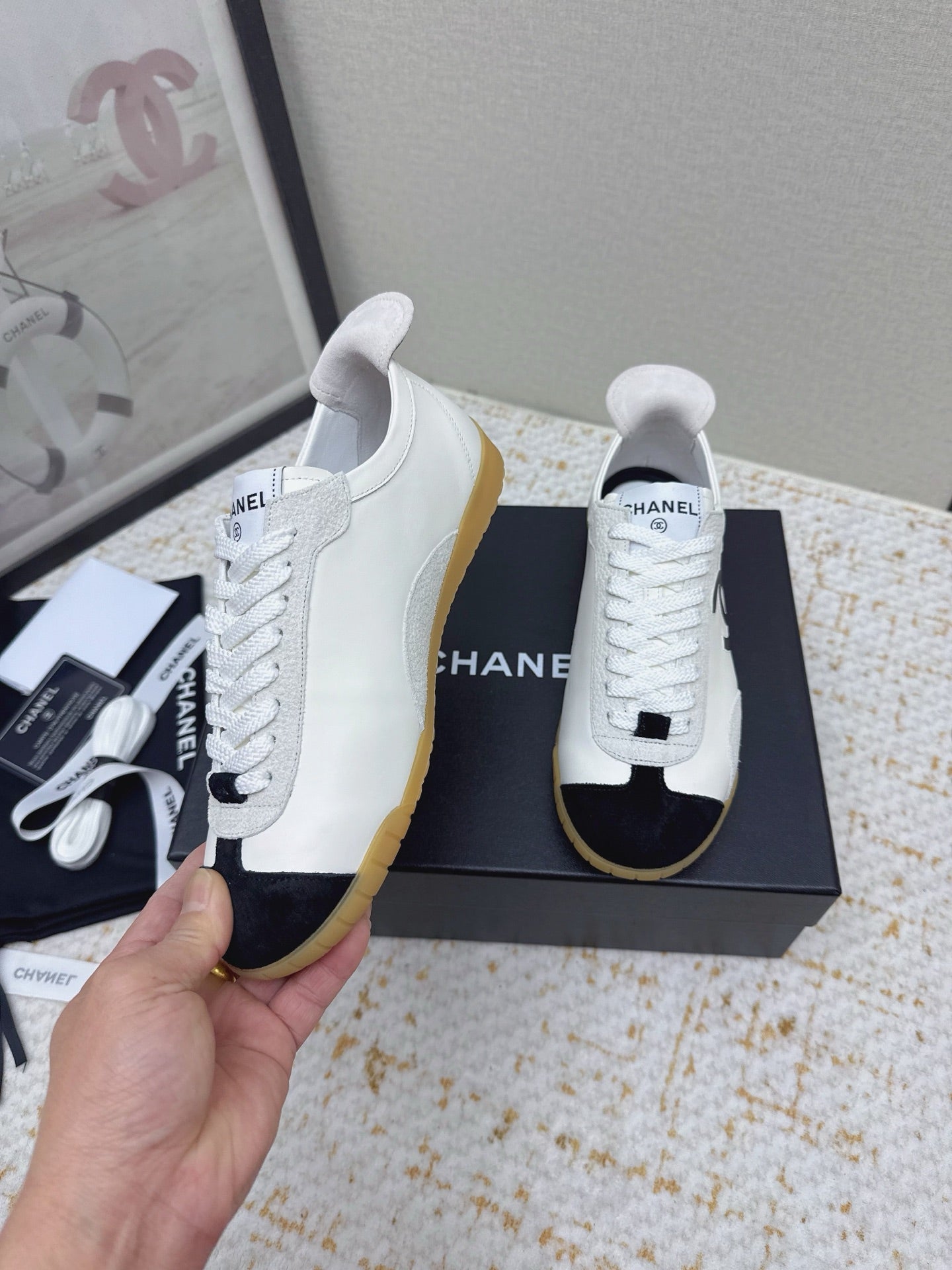 26P Sneaker | Suede &  Silk Calfskin | Lambskin Lining