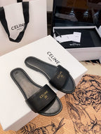 Triomphe Roman Slide Sandal | Lambskin | Italian Leather Sole