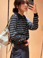 M Striped Polo Shirt