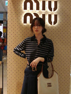 M Striped Polo Shirt