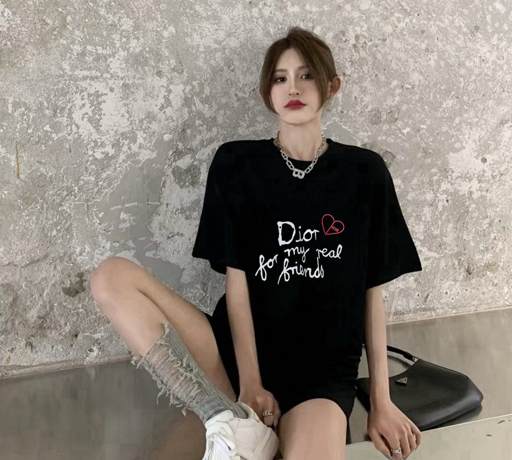 Letter Logo Tee | 25SS | Black & White
