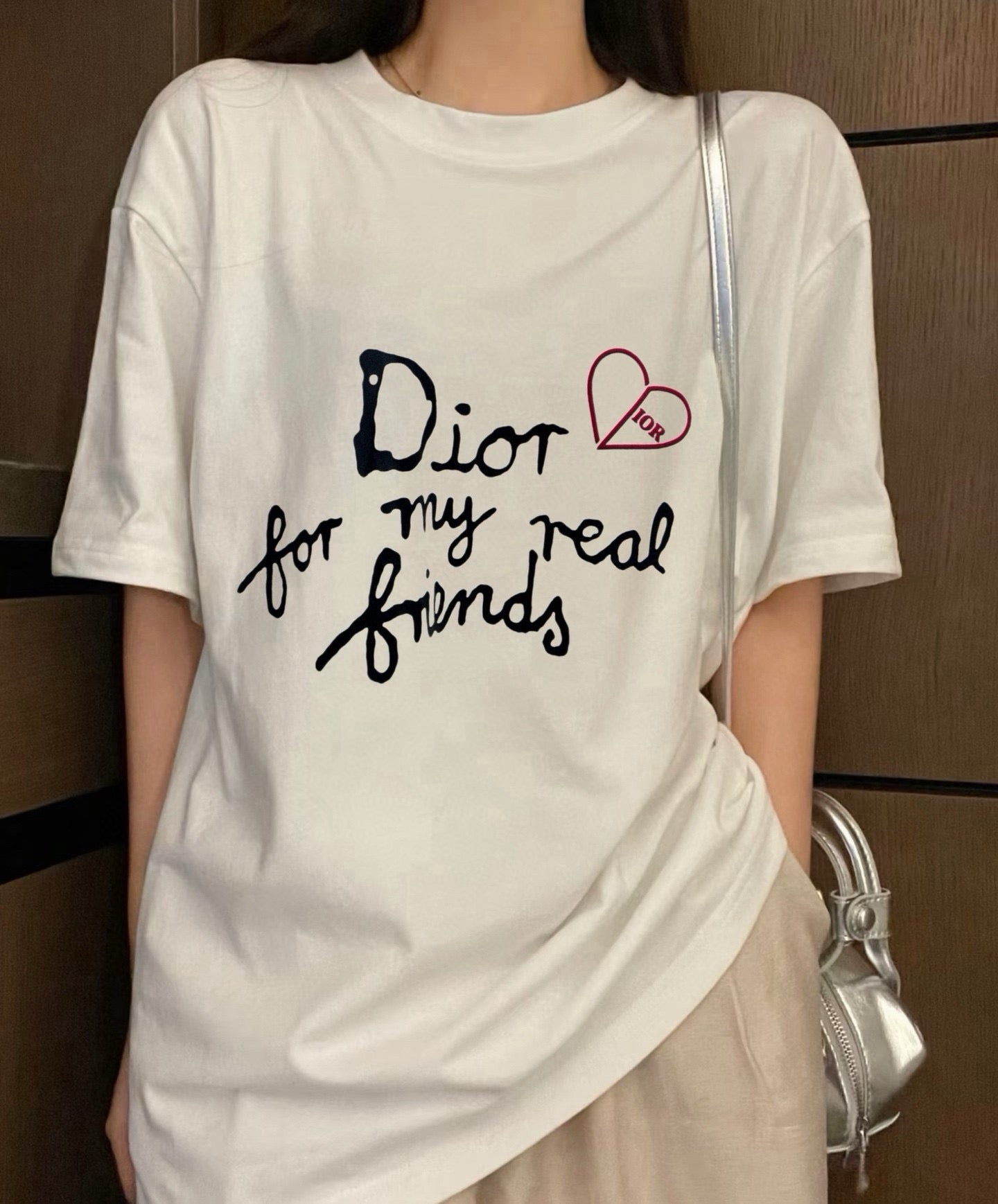Letter Logo Tee | 25SS | Black & White