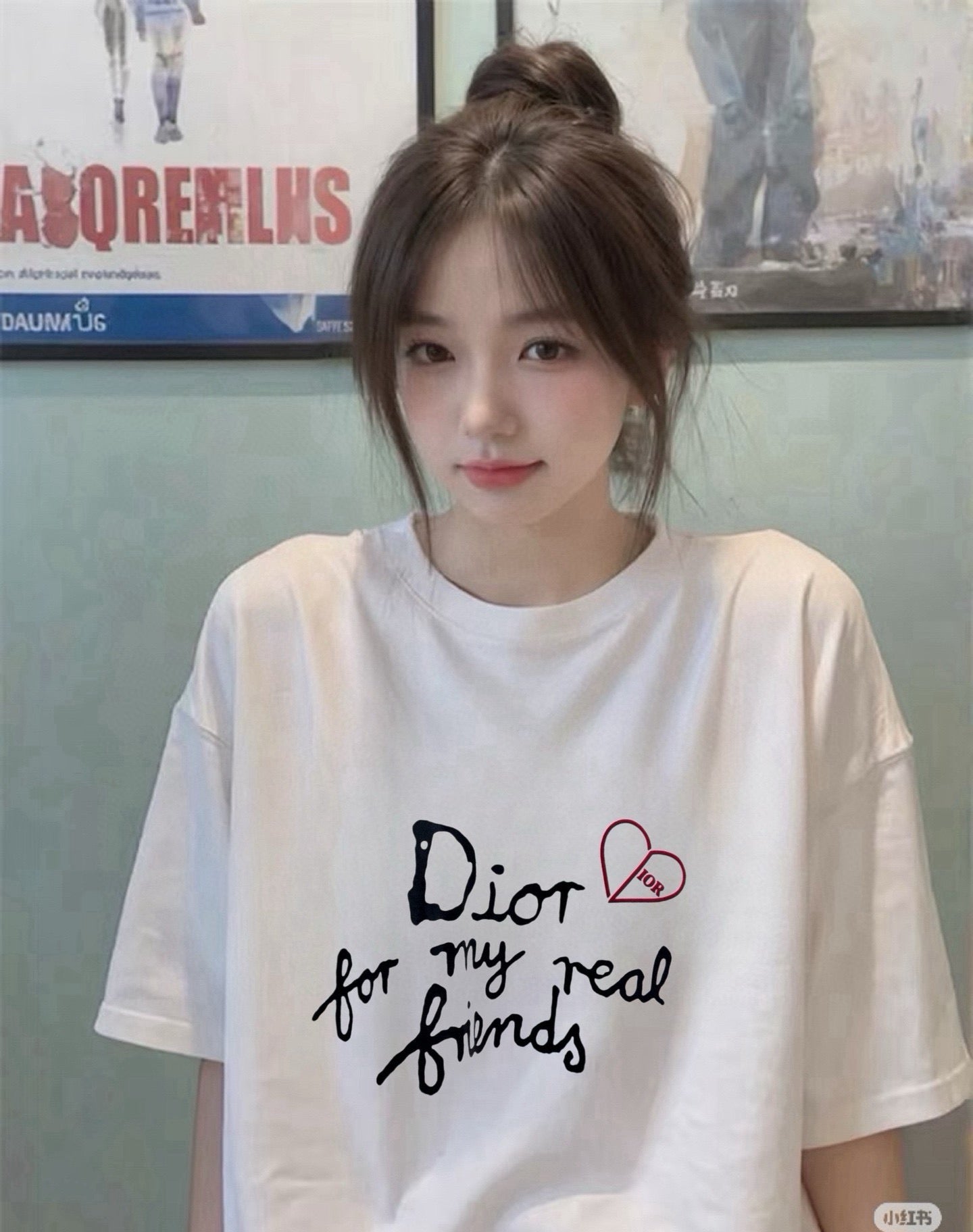 Letter Logo Tee | 25SS | Black & White