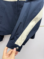 Contrast Logo Embroidered Jacket