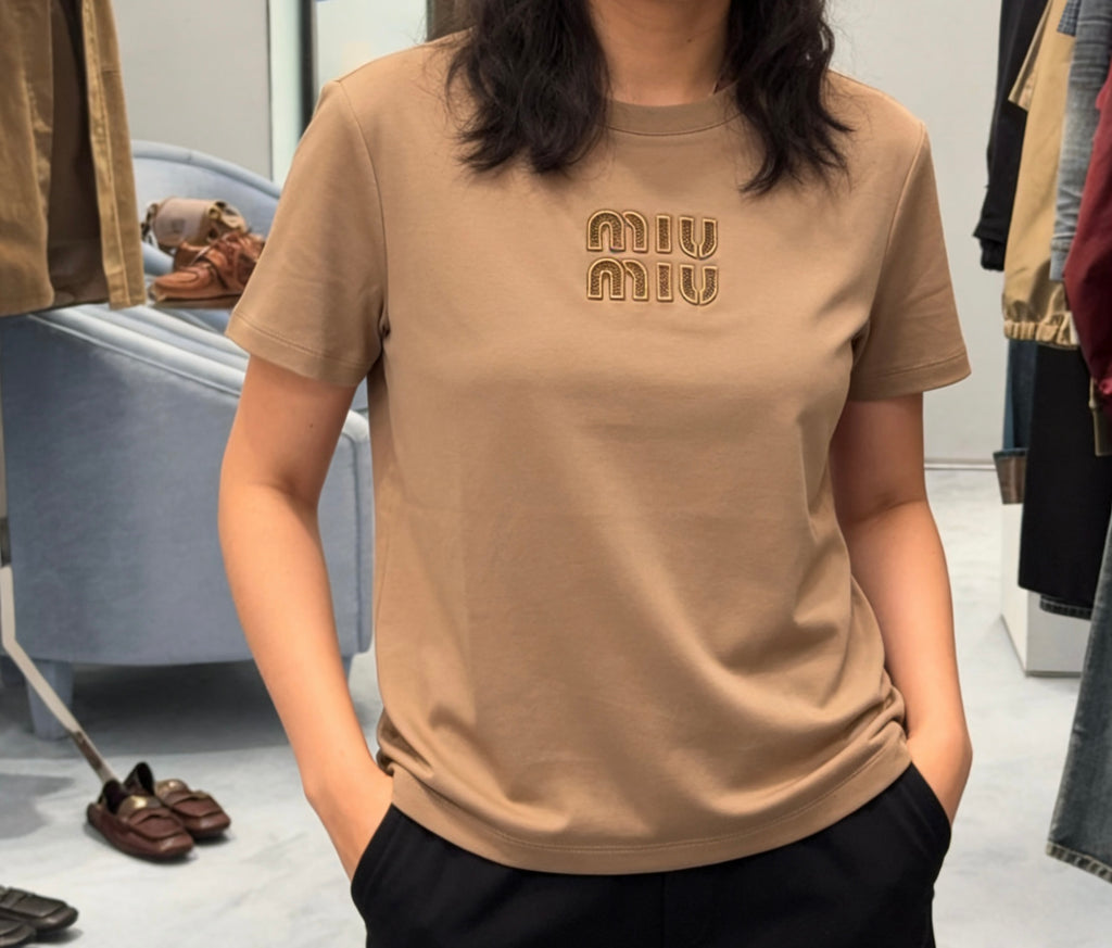 Cutout Letter Logo Slim Tee | 2026 SS