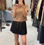 Cutout Letter Logo Slim Tee | 2026 SS