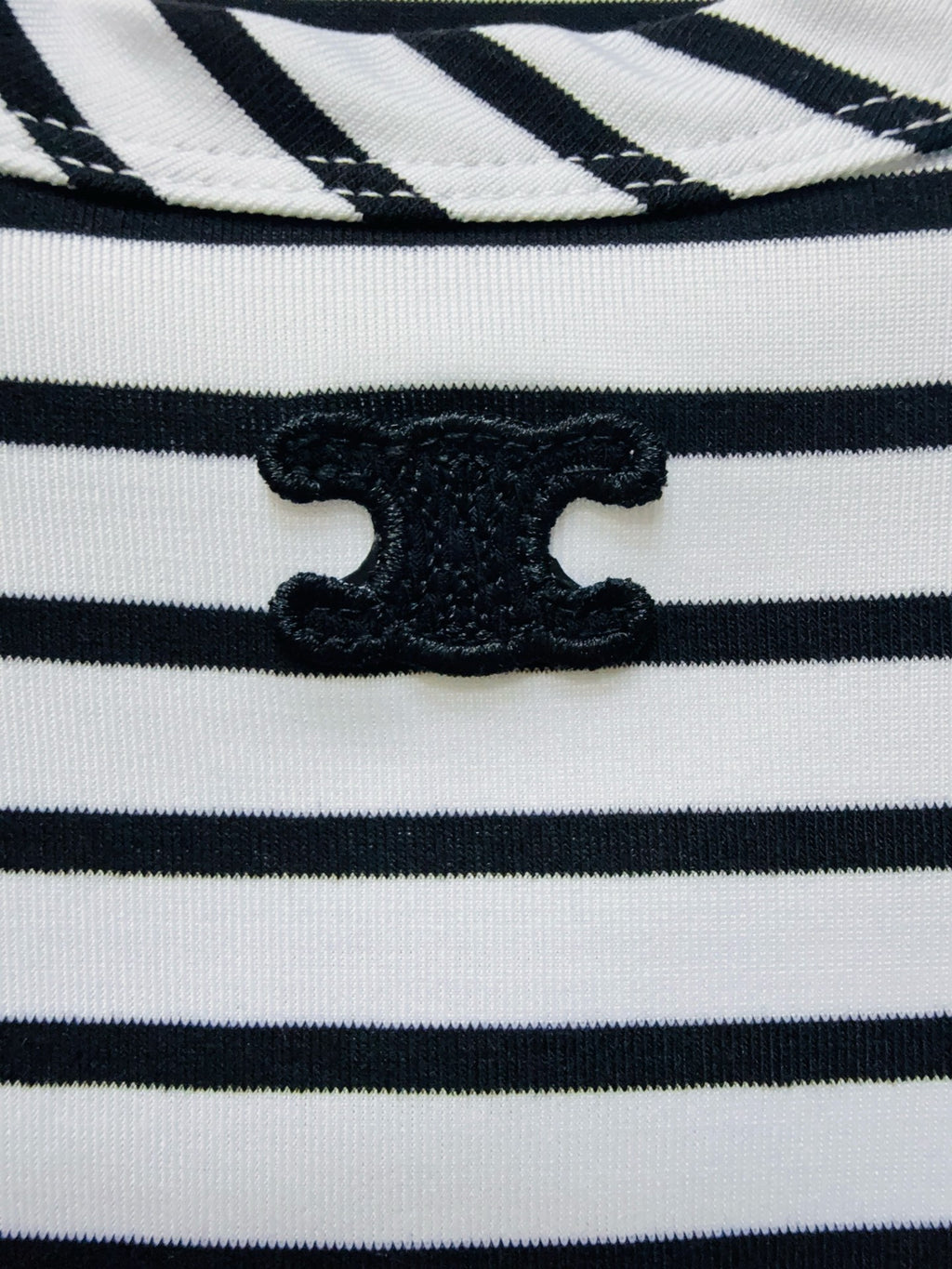 Triomphe Embroidered Stripe Vest