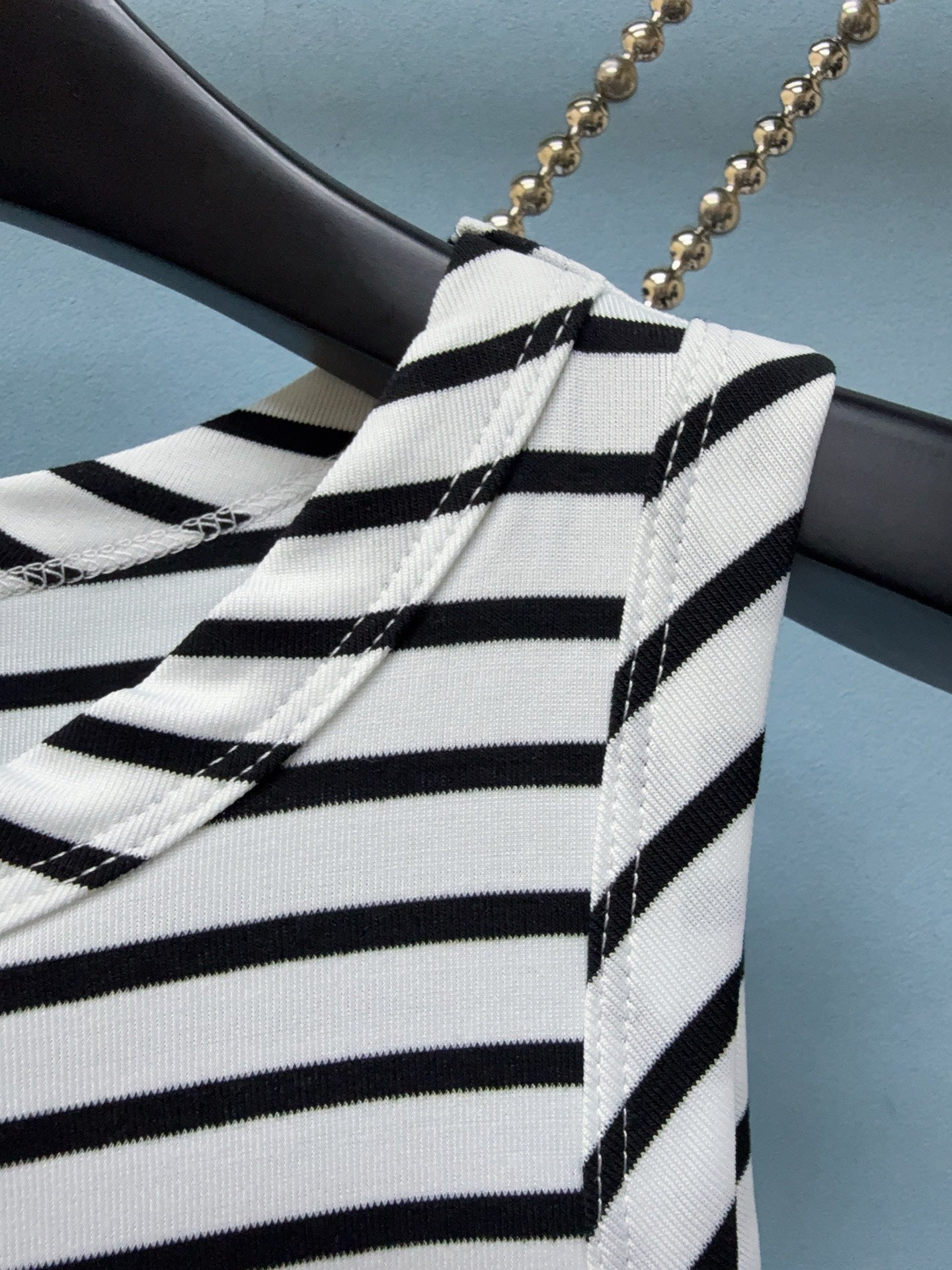 Triomphe Embroidered Stripe Vest
