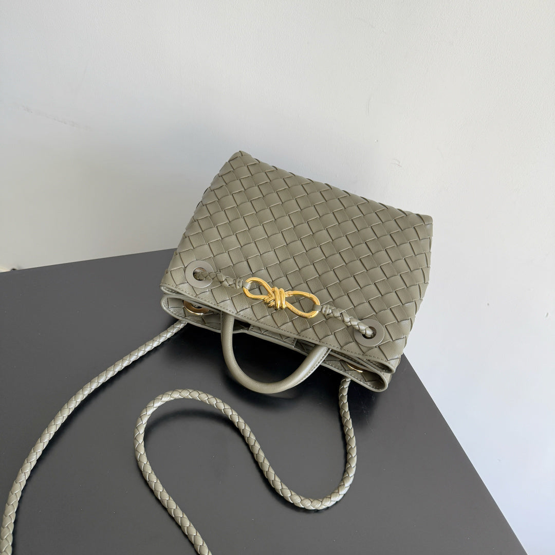 Andiamo Intrecciato Bag | Lambskin | Premium Quality|