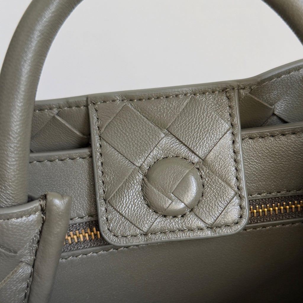 Andiamo Intrecciato Bag | Lambskin | Premium Quality|