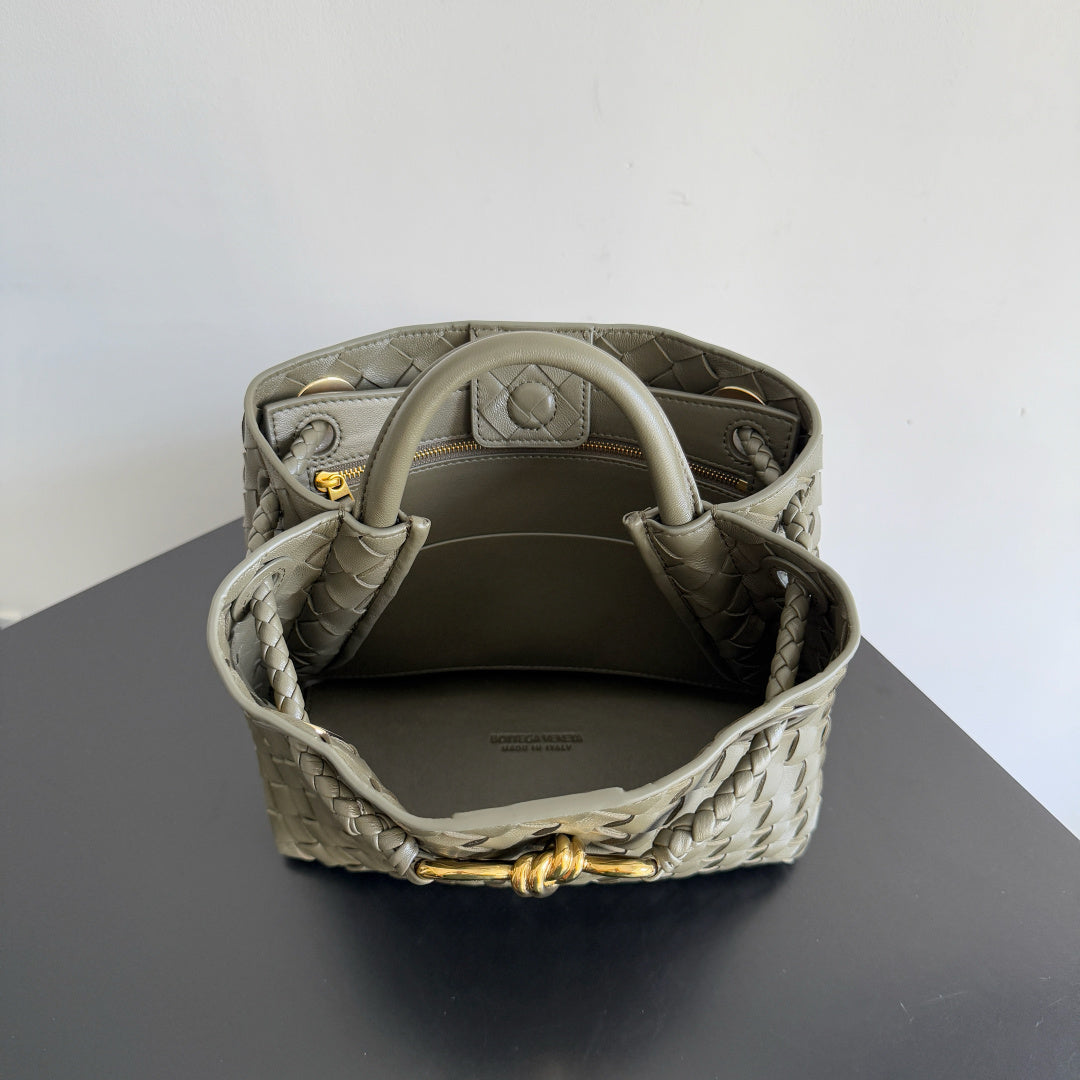 Andiamo Intrecciato Bag | Lambskin | Premium Quality|