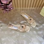 2026SS Amber Buckle Evening Sandal / Pump