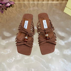 2026SS Amber Buckle Evening Sandal / Pump