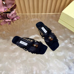 2026SS Amber Buckle Evening Sandal / Pump
