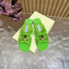 2026SS Amber Buckle Evening Sandal / Pump