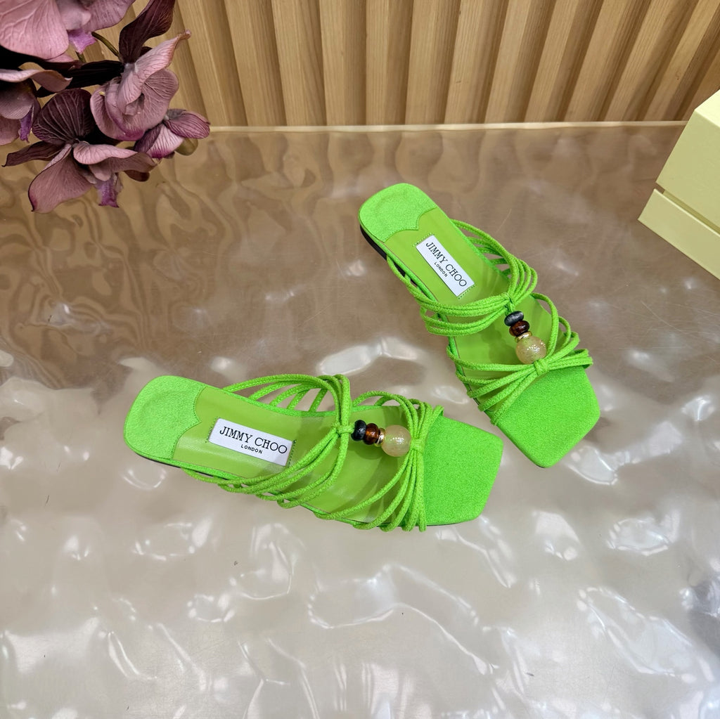 2026SS Amber Buckle Evening Sandal / Pump