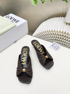 2026 SS Fur Slide Sandal